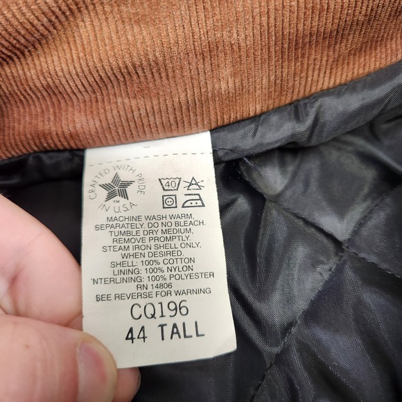 Vintage 90s Carhartt Jacket Men 44 Tall (XLT) Arctic Barn Coat CQ196 USA Made - Picture 5 of 12